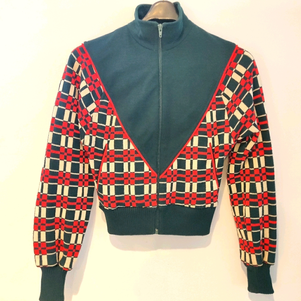 Vintage crew neck cardigan
